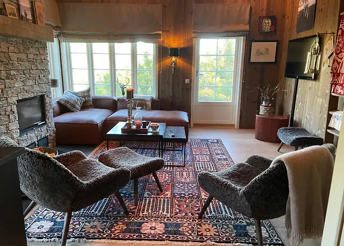 Luxurious, Well-equipped And Modern By The Cross-country Trails Feriehus Eggedal